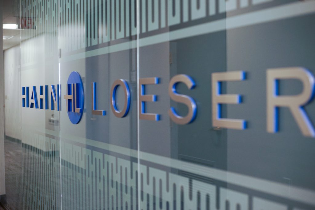 Hahn Loeser BEST (signage)