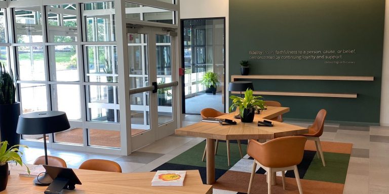Lobby and waiting room